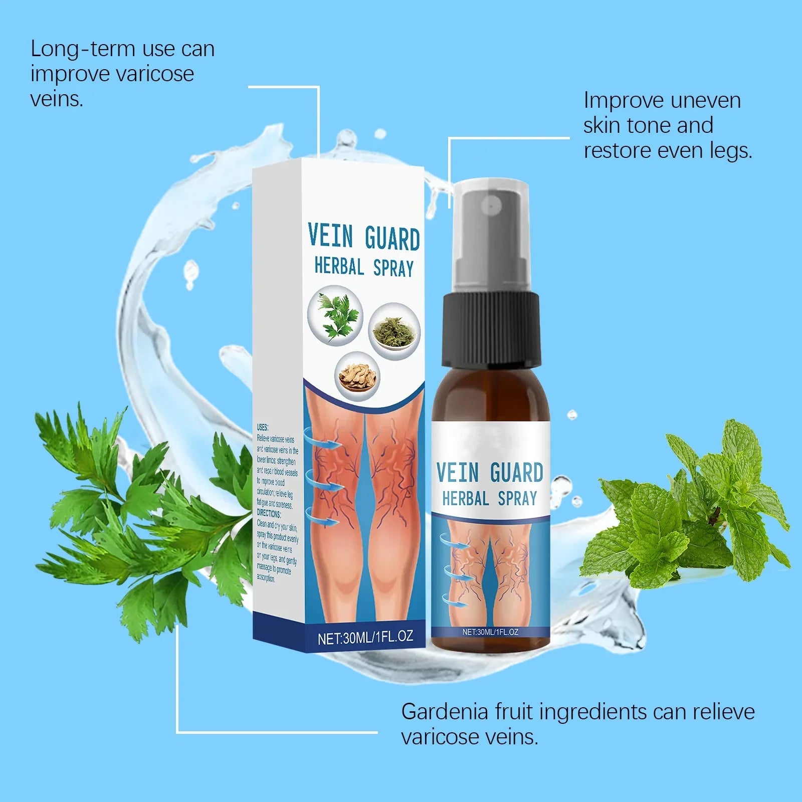 🌿VARICOSE  VEINS ✅ ¡Clínicamente probado para eliminar las venas varicosas + ENVIO GRATIS