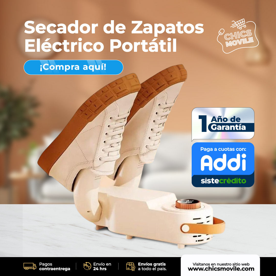 Secador de Zapatos Eléctrico Portátil + ENVIO GRATIS