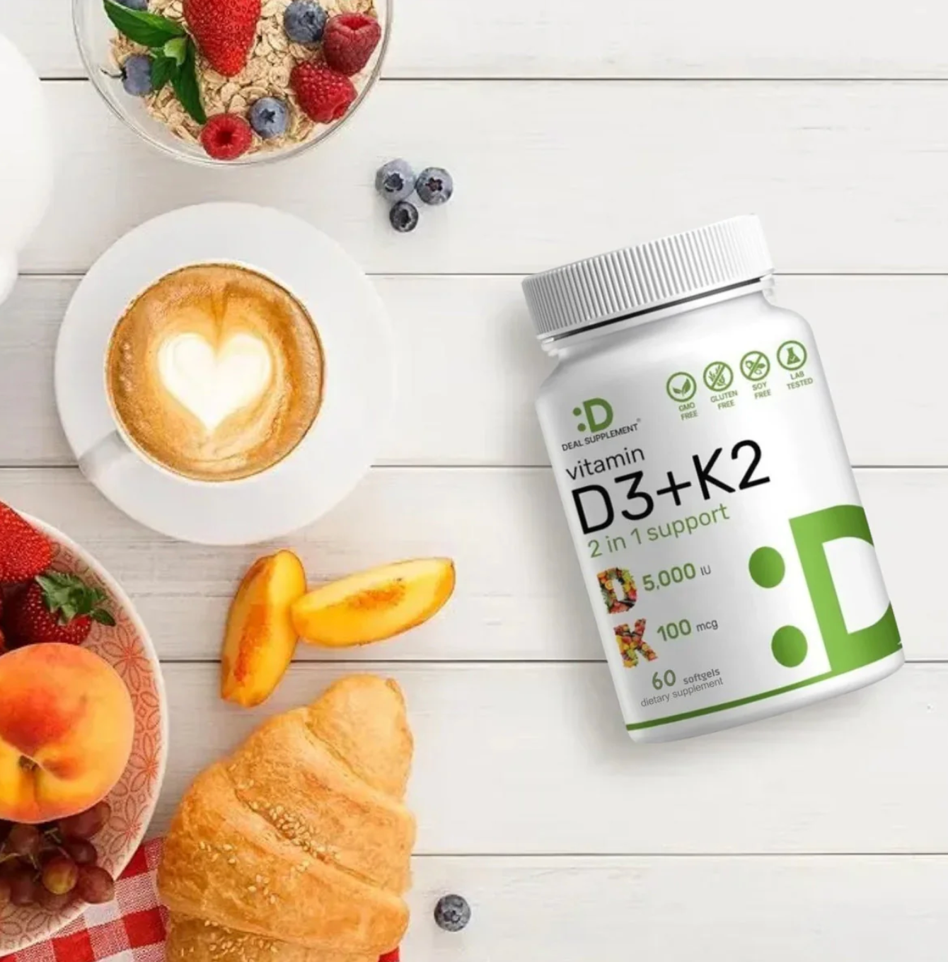Suplemento de vitamina D3K2  OFERTA !!✅ 👩🏻‍⚕️