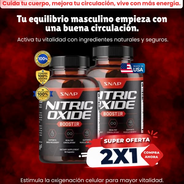 🧬 ÓXIDO NÍTRICO - Suplemento Premium 1000 mg