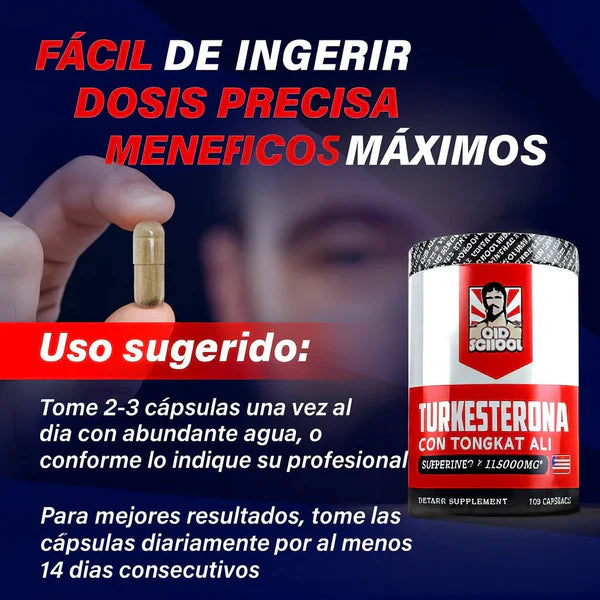 Turkesterona - RECUPERA TU POTENCIA EN EL GYM Y EN LA CAMA