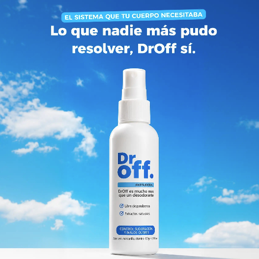 DrOff spray antisudoral