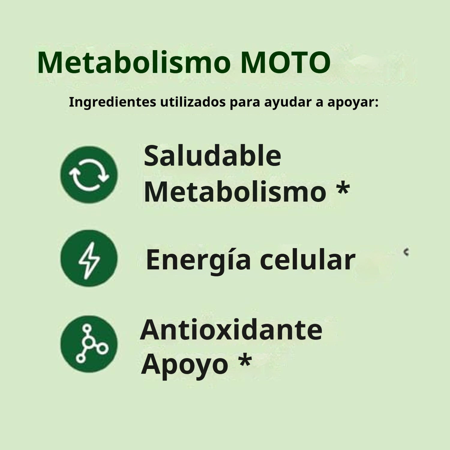 Moto Apoyo al Metabolismo - ENVIO GRATIS!!